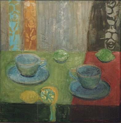  Still Life In Red And Green